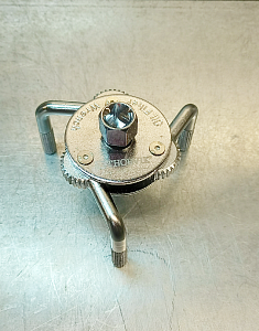 Съемник масляного фильтров "краб" прямой с цилиндрическими захватами  65-120 мм THORVIK AOWJ32