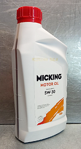 Масло моторное 5W-30 полусинтетическое 1л универсальное Micking Motor Oil EVO2 5W-30 API SN/CF